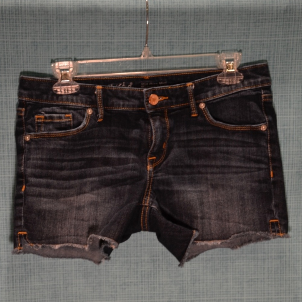 Massimo Dark Blue Denim Shorts